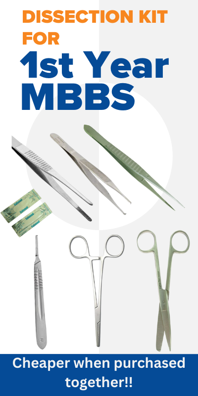 Dissection Kit for 1st Year MBBS